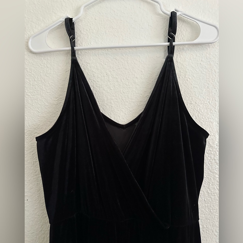 Wild fable velvet pantsuit, size large